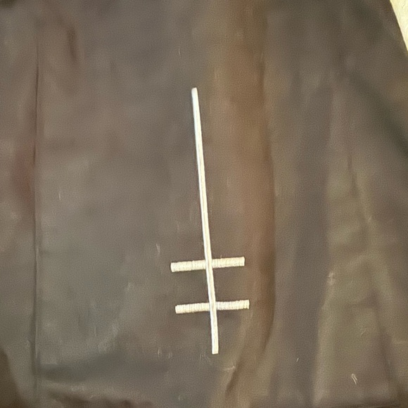 Dolls Kill Marilyn Manson Black Graphic Cargo Pants - Picture 8 of 12